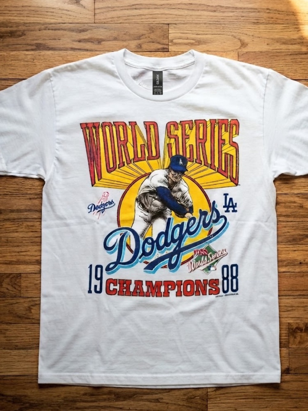 Gildan White Graphic Tee